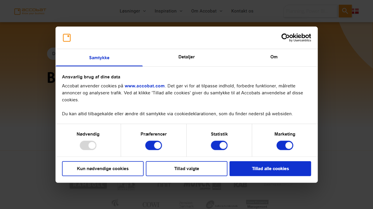 Accobat A/S website screenshot