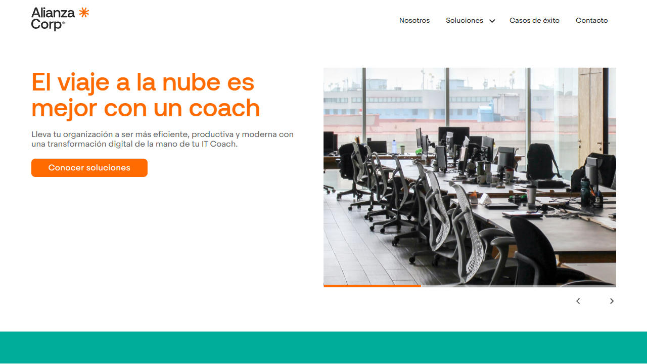 Alianza Corporativa Servicios S. A. de C. V. website screenshot