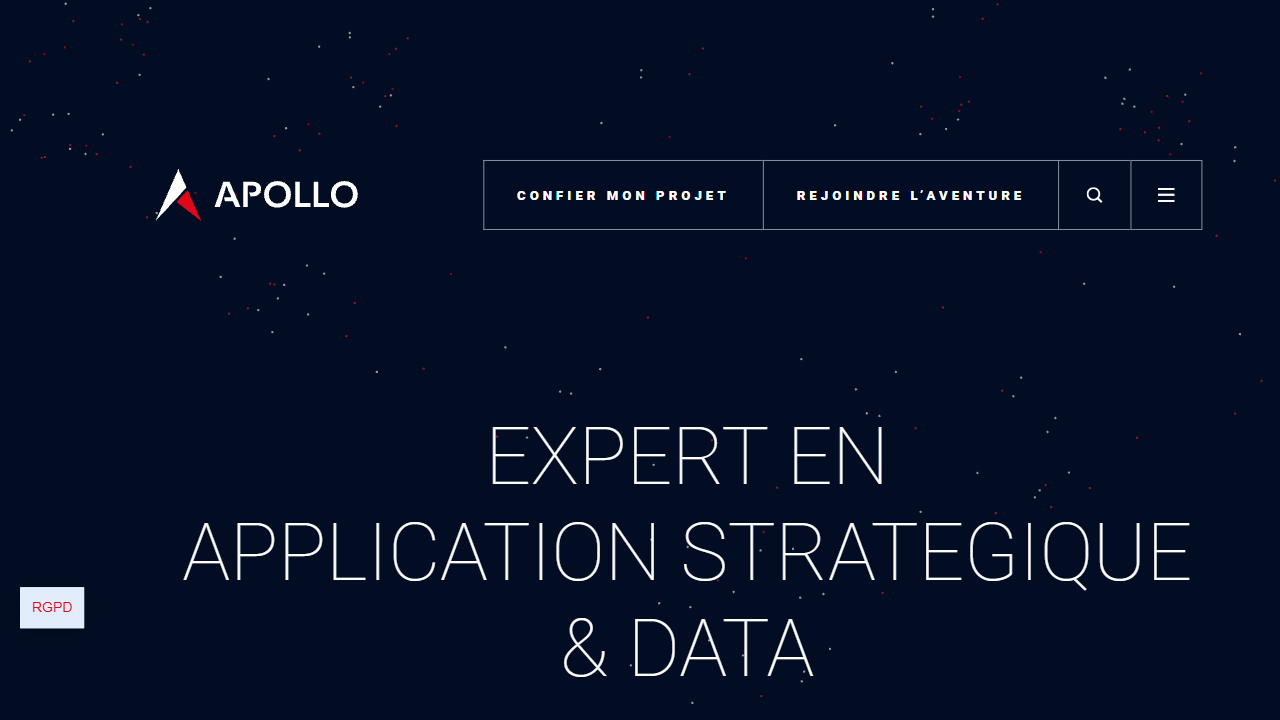 APOLLO SSC website screenshot