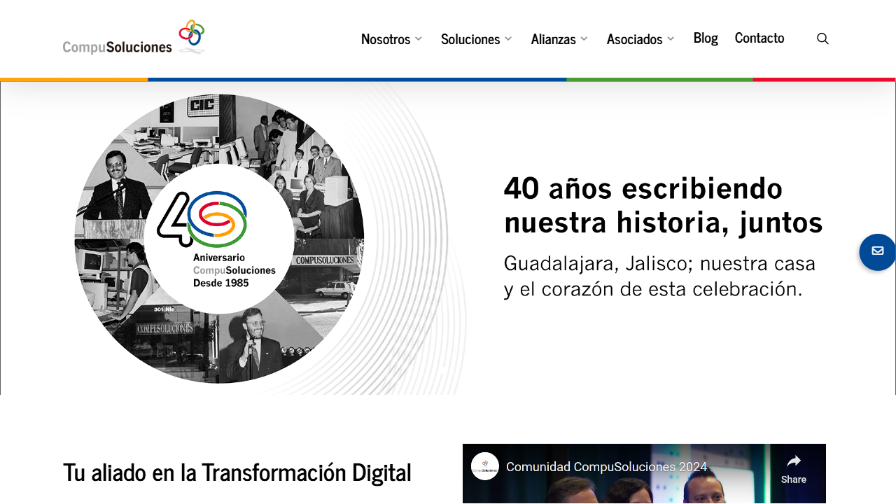 COMPUSOLUCIONES Y ASOCIADOS SA DE CV website screenshot