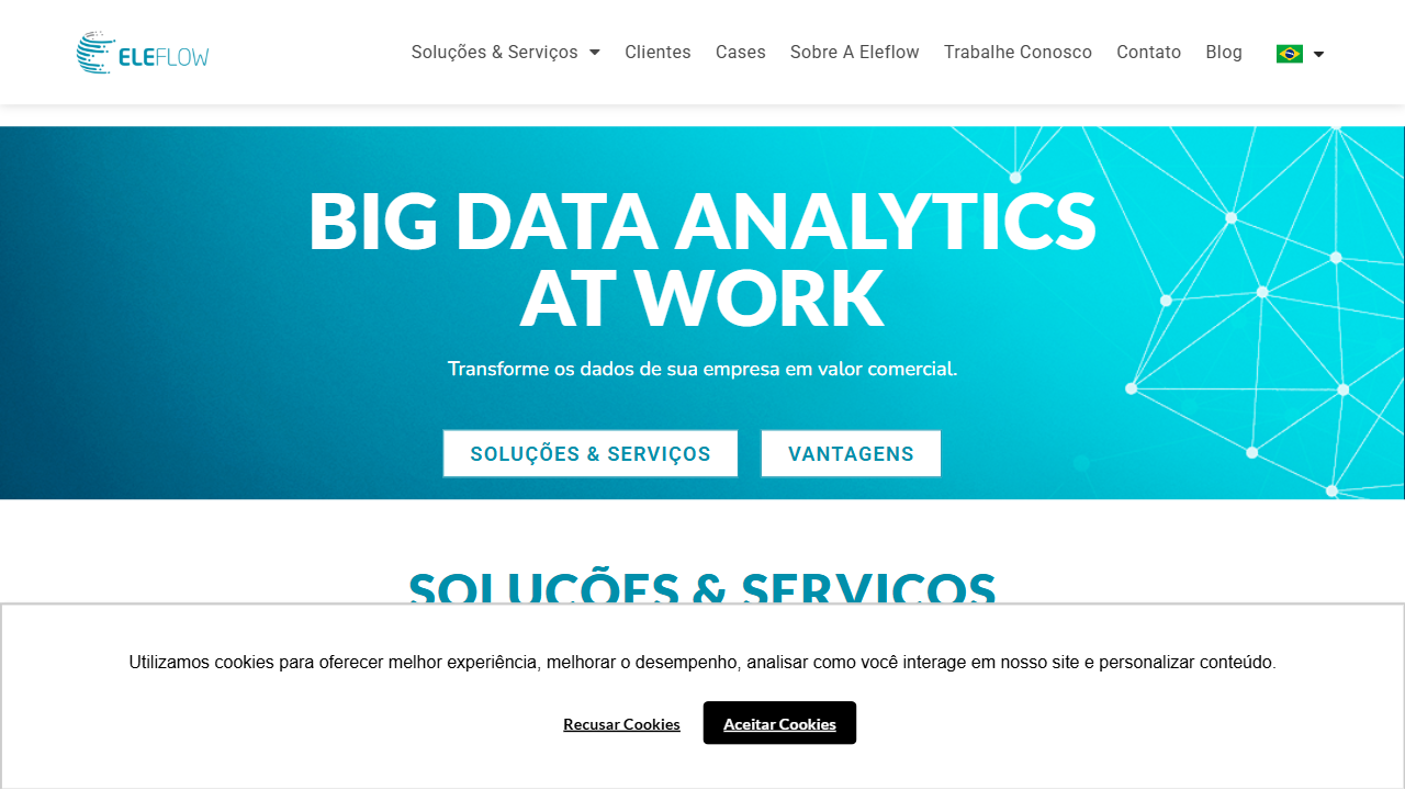 Eleflow Desenvolvimento em Informatica LTDA website screenshot