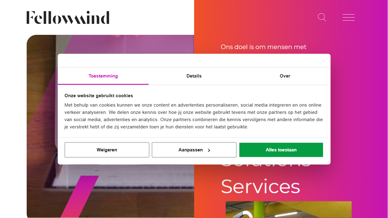 Fellowmind Company B.V. website screenshot