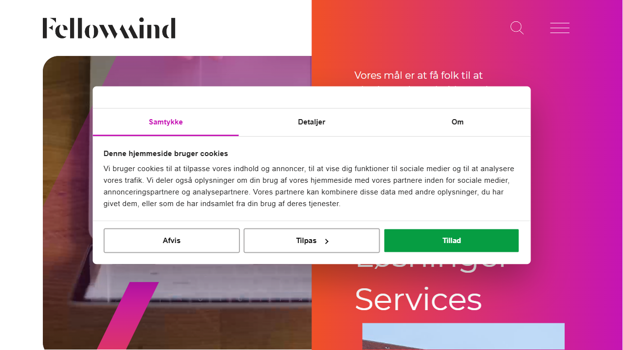 Fellowmind Denmark A/S website screenshot