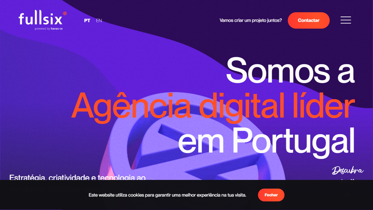 Fullsix Portugal - Marketing Interactivo S.A. website screenshot