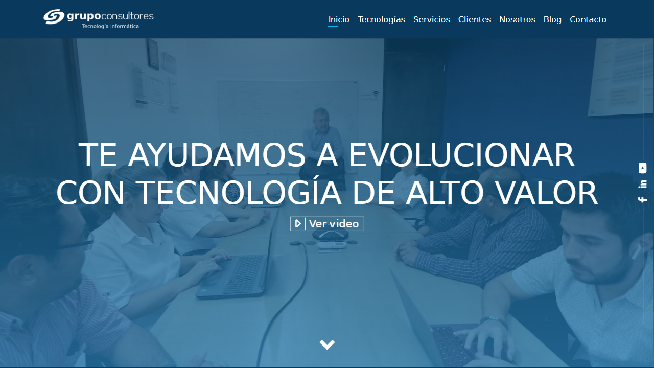 GESTION DE INNOVACION EN TECNOLOGIA INFORMATICA SCP website screenshot