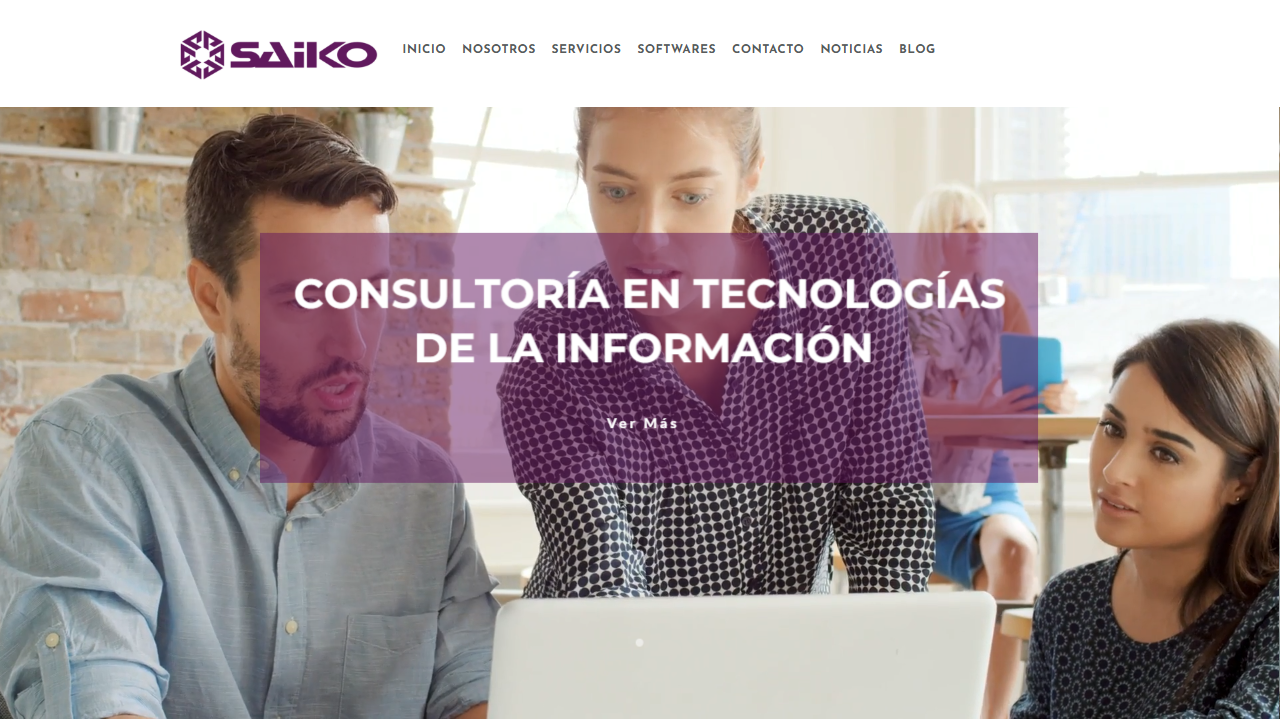 Grupo Saiko S de RL de CV website screenshot