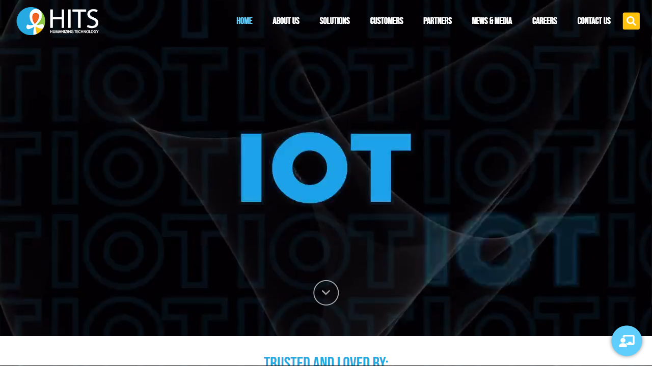 HITS Technologies website screenshot