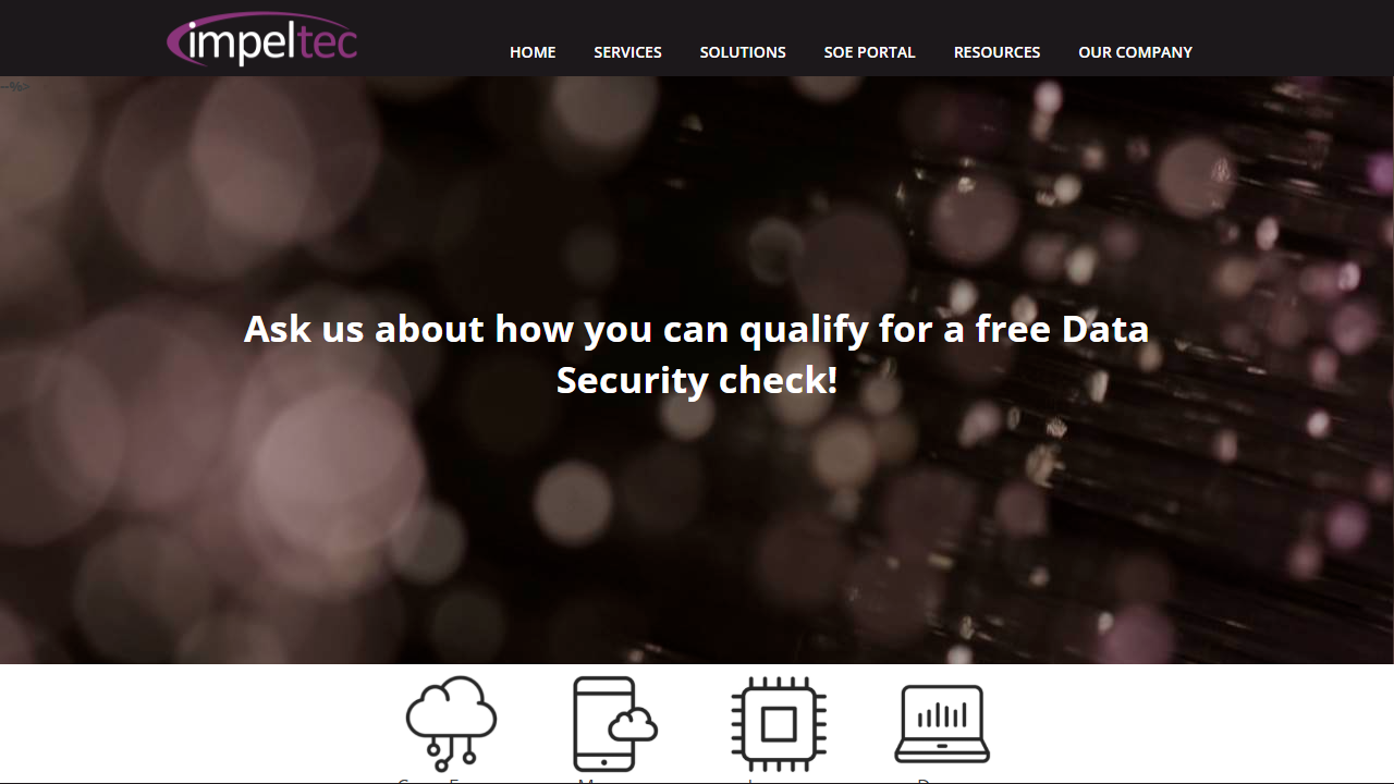 impeltec Pty Ltd website screenshot