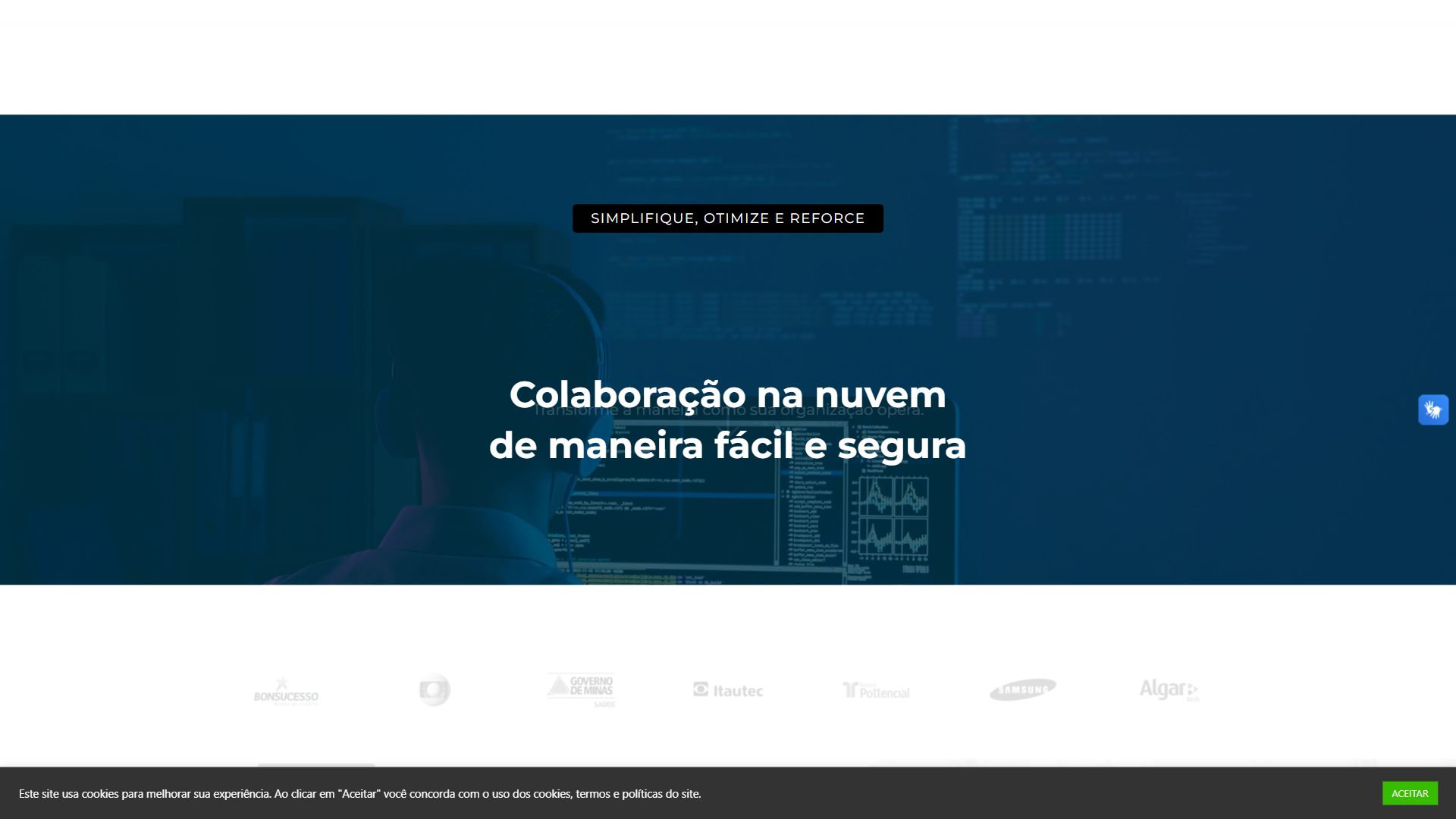 Infoshot website screenshot