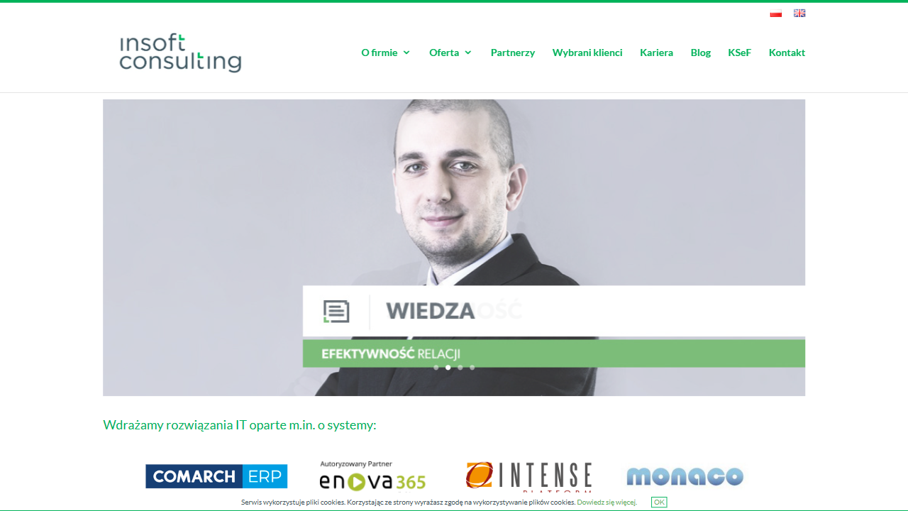 Insoft Consulting sp. z o.o. website screenshot