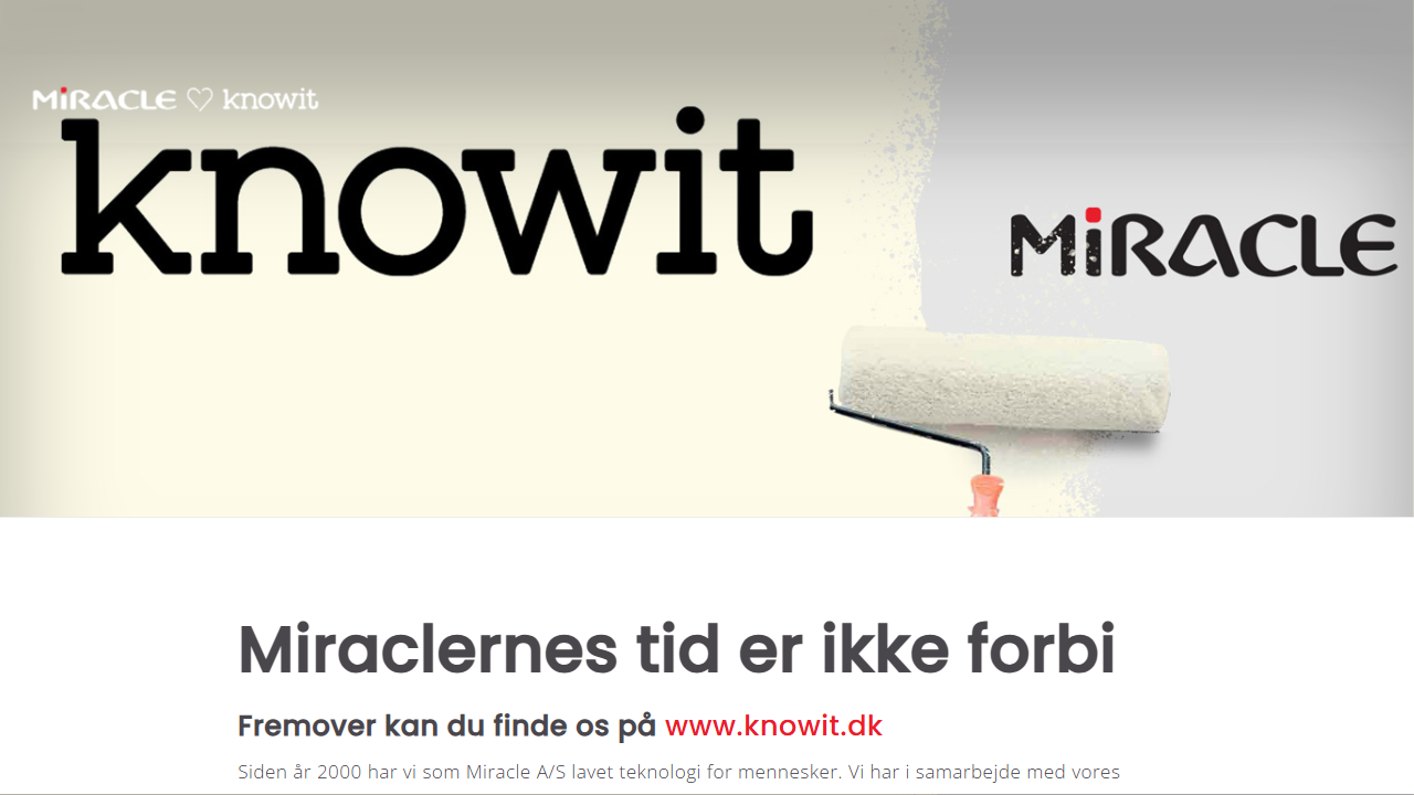 Knowit AB website screenshot