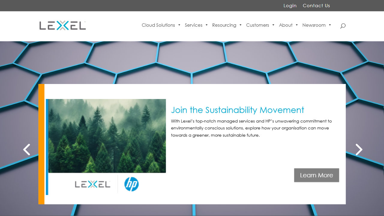 Lexel Systems Limited website screenshot