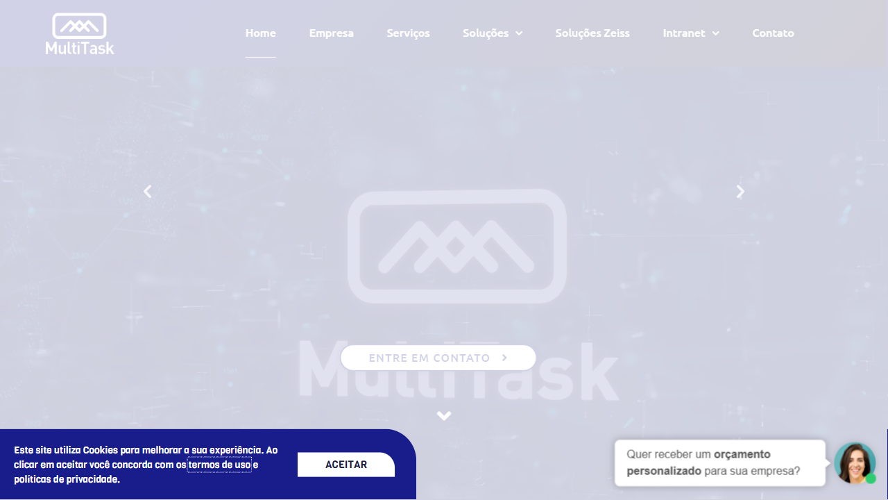 MULTITASK CONSULTORIA LTDA website screenshot