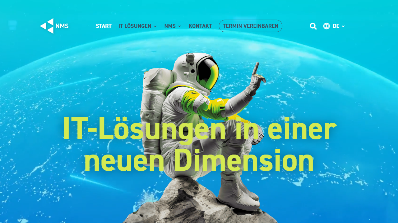 New Media Service GmbH website screenshot