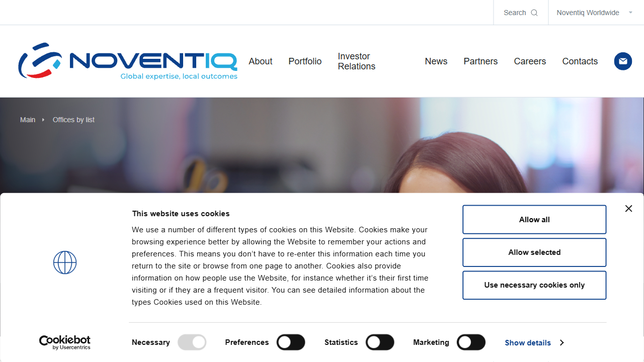 NOVENTIQ SERVICES INDIA PRIVATE LIMITED website screenshot