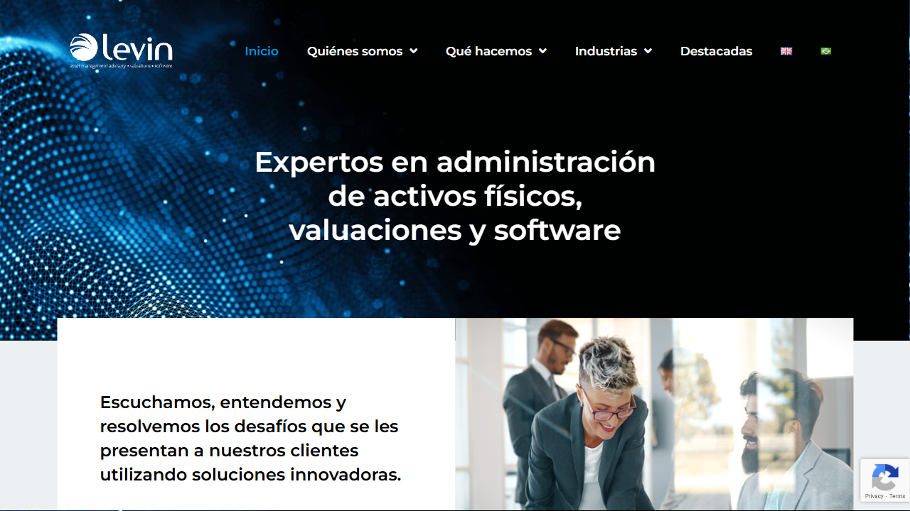 Organización Levin de Argentina S.A. website screenshot