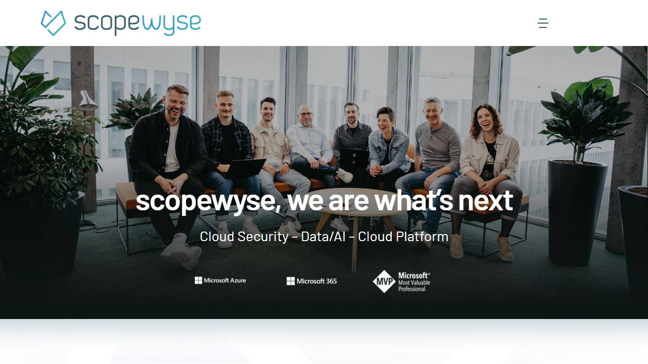 scopewyse gmbh website screenshot