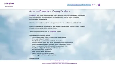 1Proton Ltd website screenshot