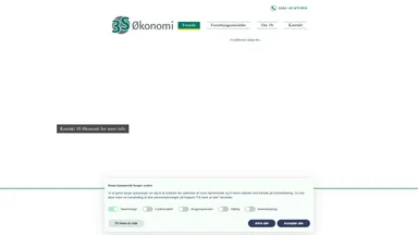 3S Ã˜konomi website screenshot