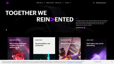 ACCENTURE B.V. website screenshot