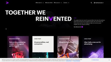 Accenture Canada -CSP website screenshot