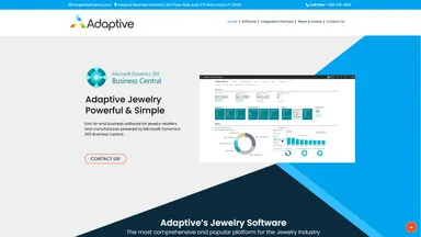 Adaptive Business Solutions website screenshot