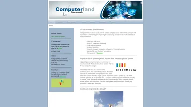 Advanced Business Software/Comuterland Savannah website screenshot