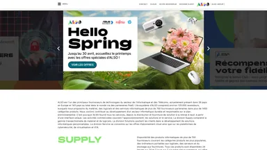 ALSO FRANCE website screenshot