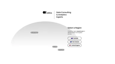 Altis Consulting P/L website screenshot