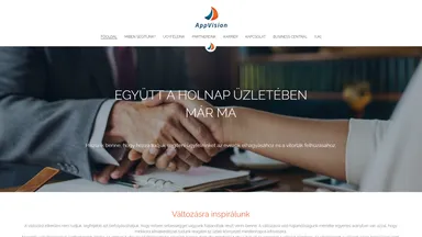 AppVision Kft website screenshot