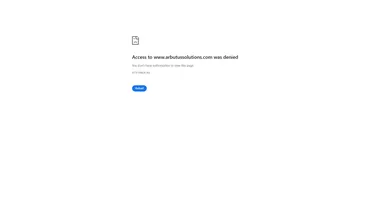 Arbutus Solutions Limited website screenshot