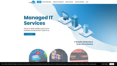 Asiacloud Solutions Pte Ltd website screenshot