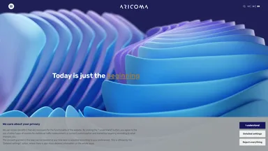 AutoCont CZ a.s. website screenshot