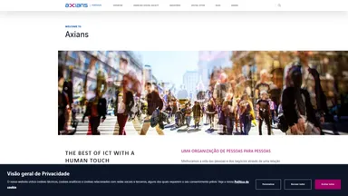 AXIANS website screenshot