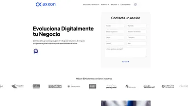 Axxon Consulting website screenshot