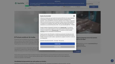 Bechtle Logistik & Service GmbH website screenshot