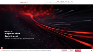 BIRLASOFT LIMITED website screenshot