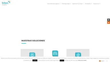 bitec website screenshot