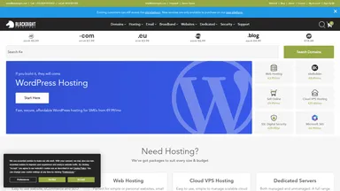 Blacknight Internet Solutions Limited website screenshot