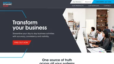 Bortell Pty Ltd website screenshot
