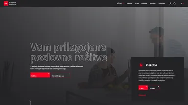 Business Solutions d.o.o. website screenshot