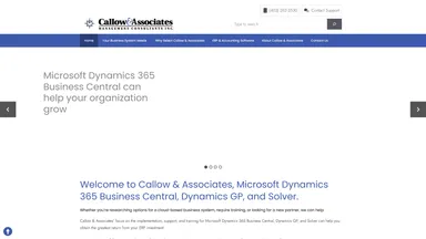 Callow & Associates website screenshot