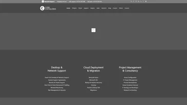Care Computers & Services Ltd website screenshot