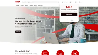 CDW Canada Corp website screenshot
