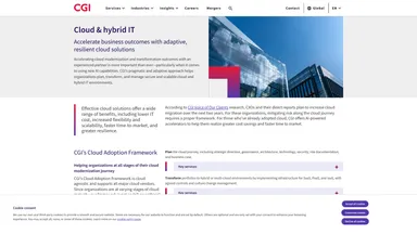 CGI GISOD website screenshot