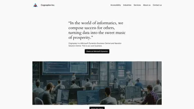 Cognoplex Inc website screenshot