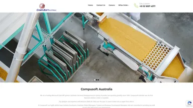 Compusoft Australia Pty Ltd website screenshot