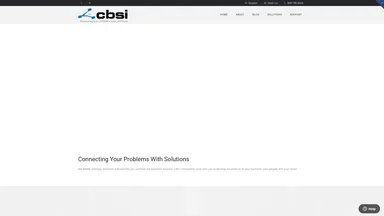 Computer Business Solutions Inc (CBSi) website screenshot
