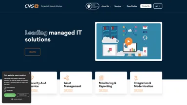 Computer & Network Solutions website screenshot