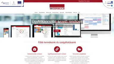 Consulo Kft website screenshot